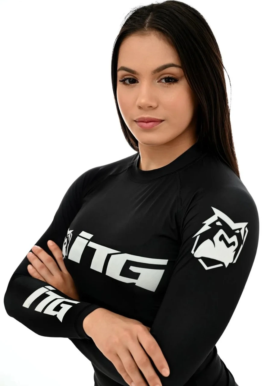 Rash Guards Feminina ITG Manga Longa Preta