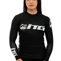 Rash Guards Feminina ITG Manga Longa Preta - imagem 6
