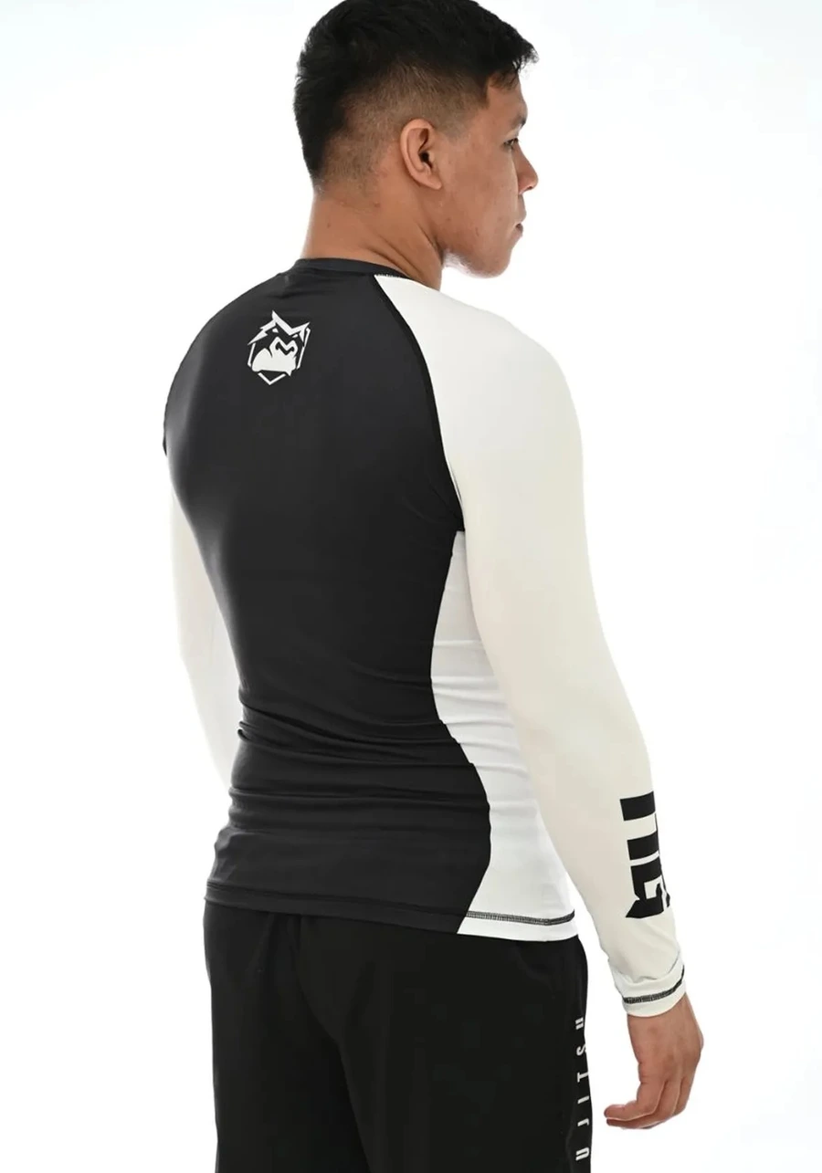 Rash Guard Masculina ITG Manga Longa Branca