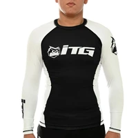 Rash Guard Masculina ITG Manga Longa Branca - imagem 2