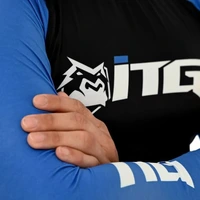 Rash Guard Masculina ITG Manga Longa Azul - imagem 5