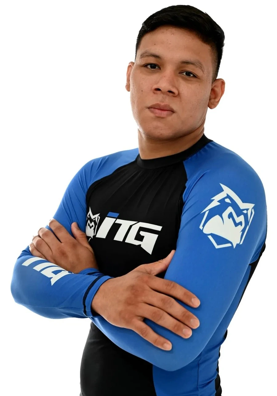 Rash Guard Masculina ITG Manga Longa Azul