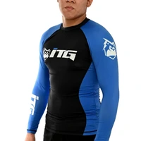 Rash Guard Masculina ITG Manga Longa Azul - imagem 1