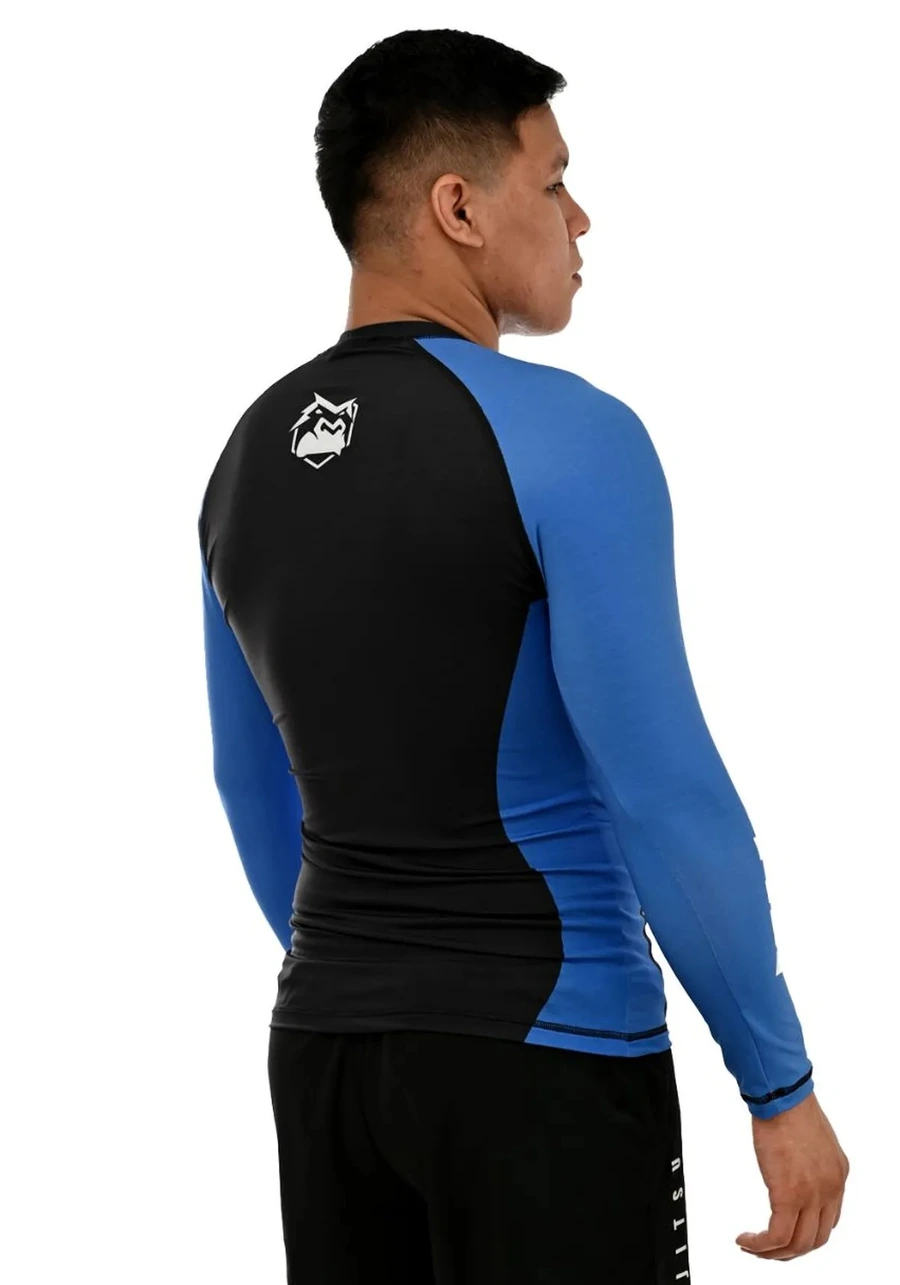 Rash Guard Masculina ITG Manga Longa Azul