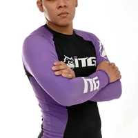 Rash Guard Masculina ITG Manga Longa Roxa - imagem 2