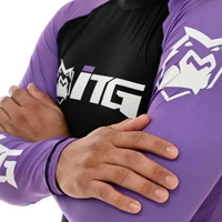 Rash Guard Masculina ITG Manga Longa Roxa - imagem 3