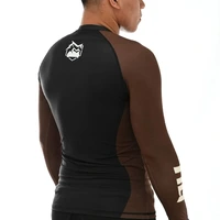 Rash Guard Masculina ITG Manga Longa Marrom - imagem 3