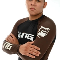 Rash Guard Masculina ITG Manga Longa Marrom - imagem 5