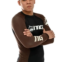 Rash Guard Masculina ITG Manga Longa Marrom - imagem 7