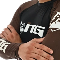 Rash Guard Masculina ITG Manga Longa Marrom - imagem 8