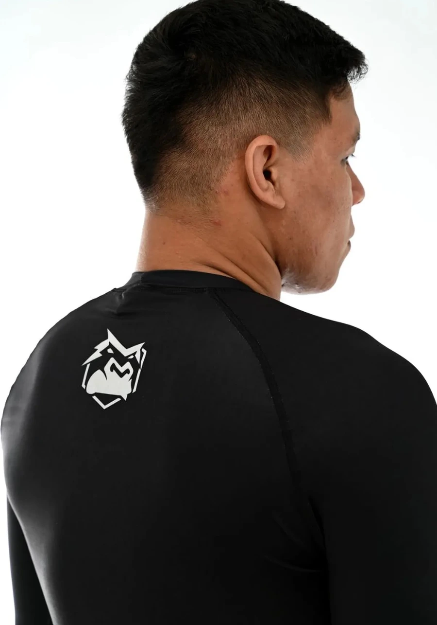 Rash Guard Masculina ITG Manga Longa Preta