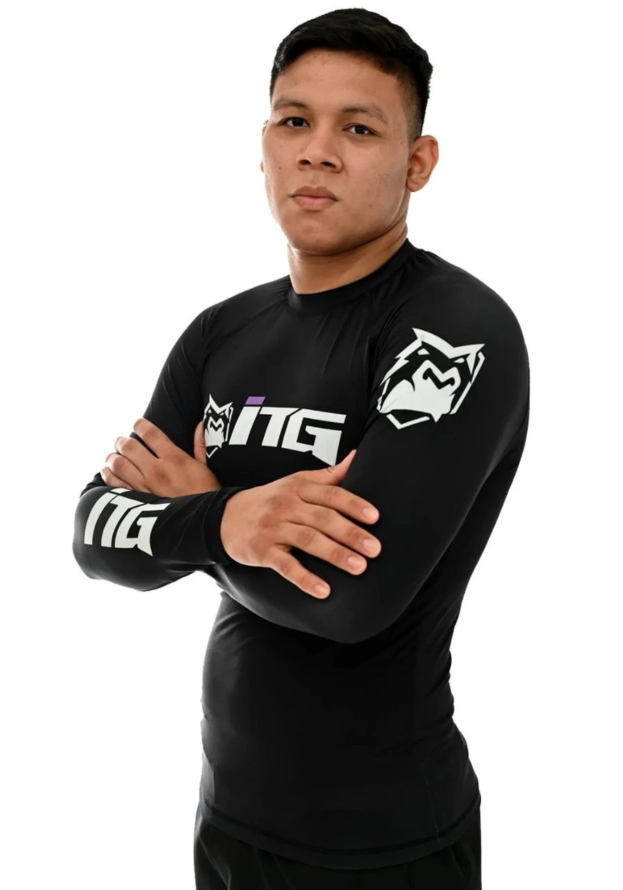 Rash Guard Masculina ITG Manga Longa Preta