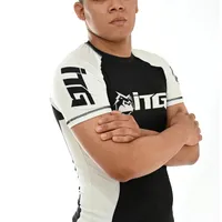 Rash Guard Masculina ITG Manga Curta Branca - imagem 5