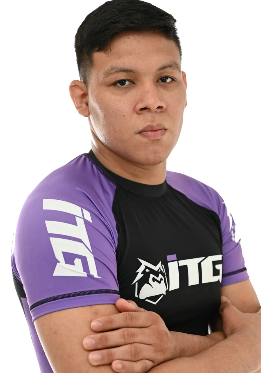 Rash Guard Masculina ITG Manga Curta Roxa