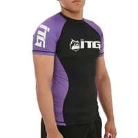 Rash Guard Masculina ITG Manga Curta Roxa - imagem 6