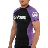 Rash Guard Masculina ITG Manga Curta Roxa - imagem 4