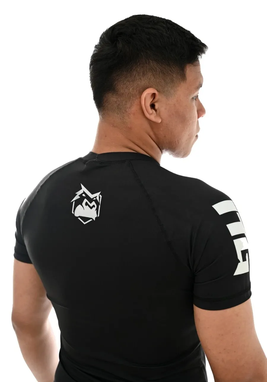 Rash Guard Masculina ITG Manga Curta Preta