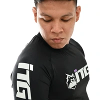 Rash Guard Masculina ITG Manga Curta Preta - imagem 5