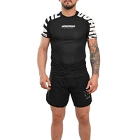 Rash Guard Masculina Cores Faixas Preta - imagem 5