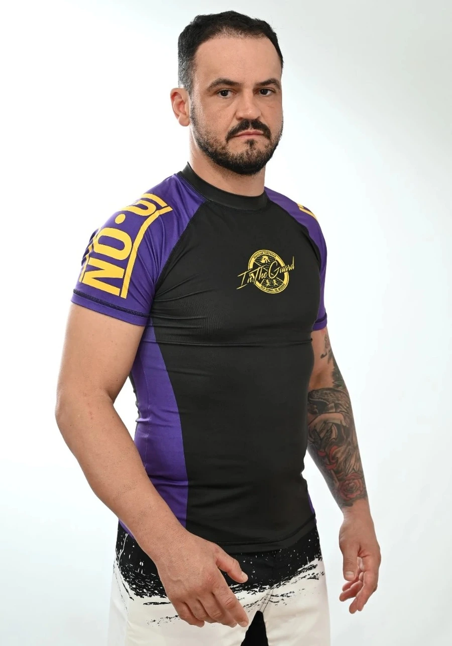 Rash Guard Masculina No-Gi Roxa