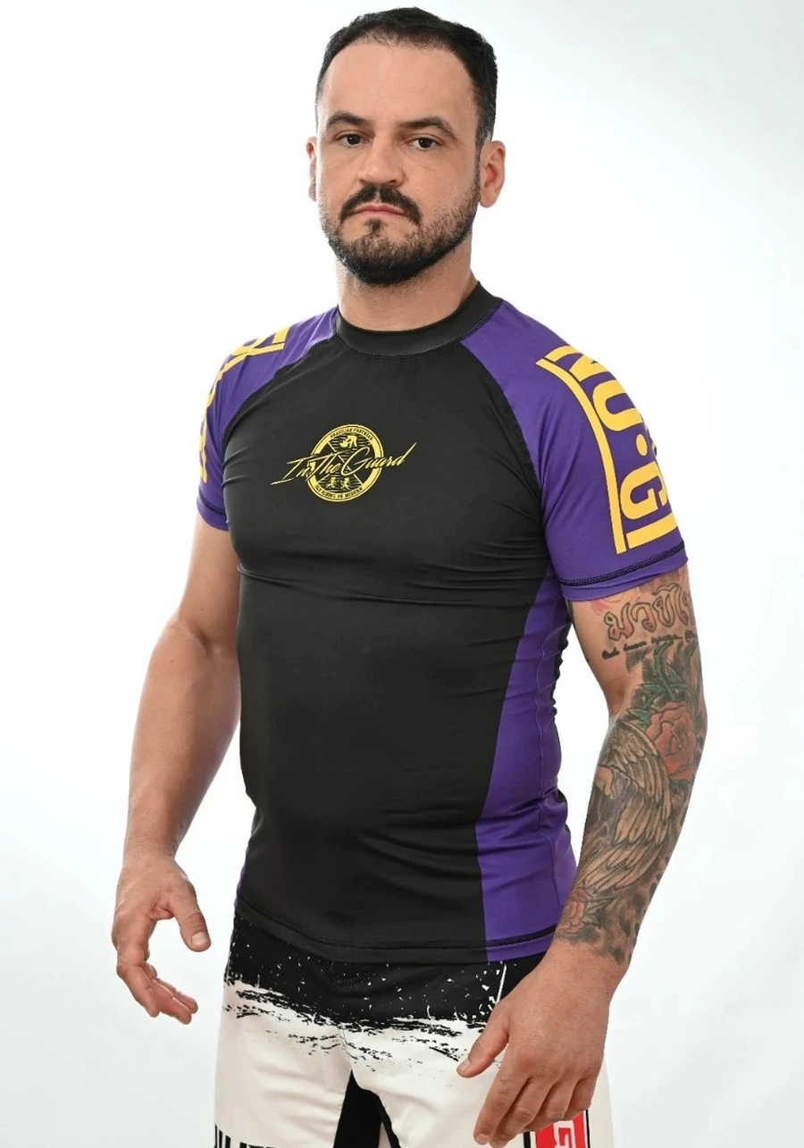 Rash Guard Masculina No-Gi Roxa