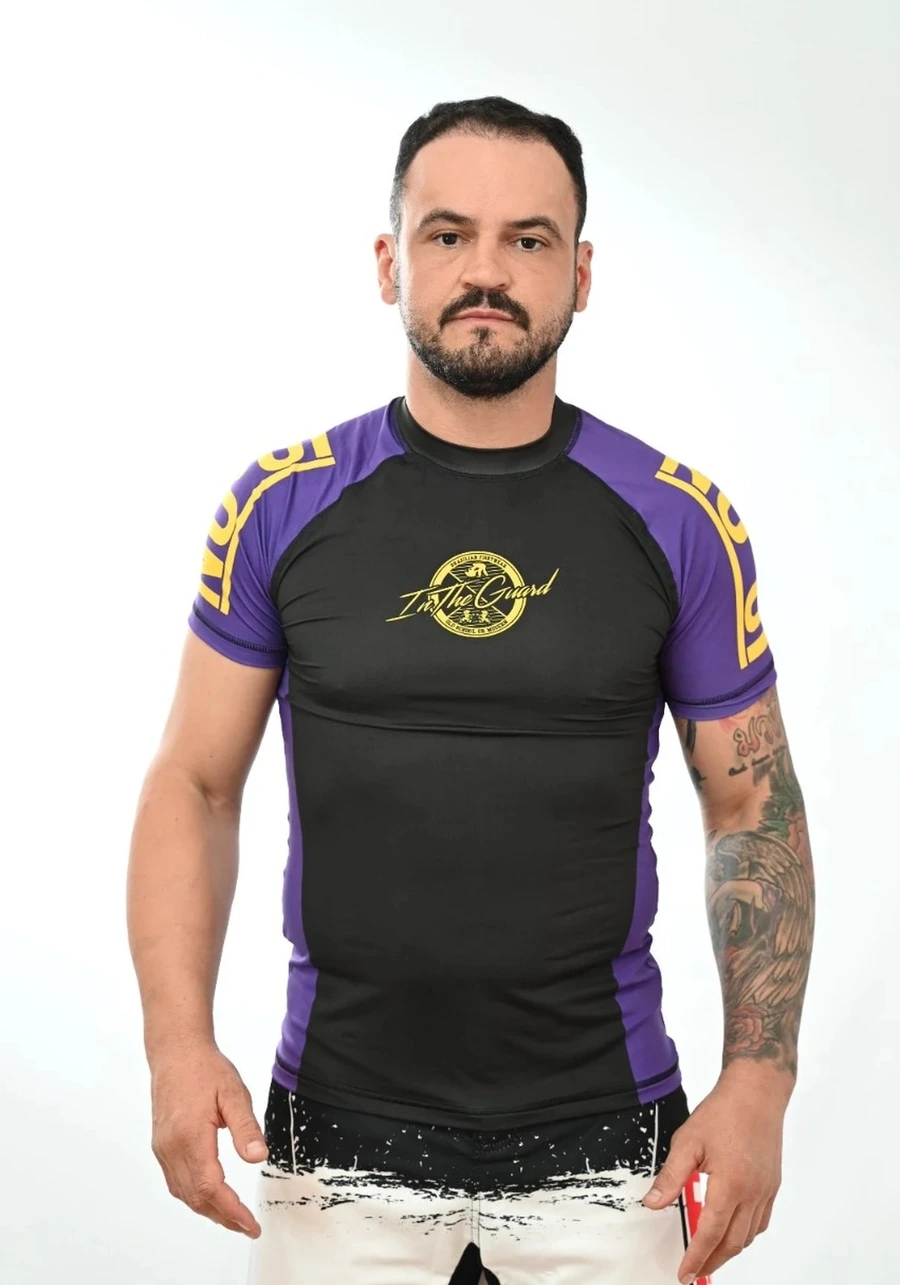 Rash Guard Masculina No-Gi Roxa