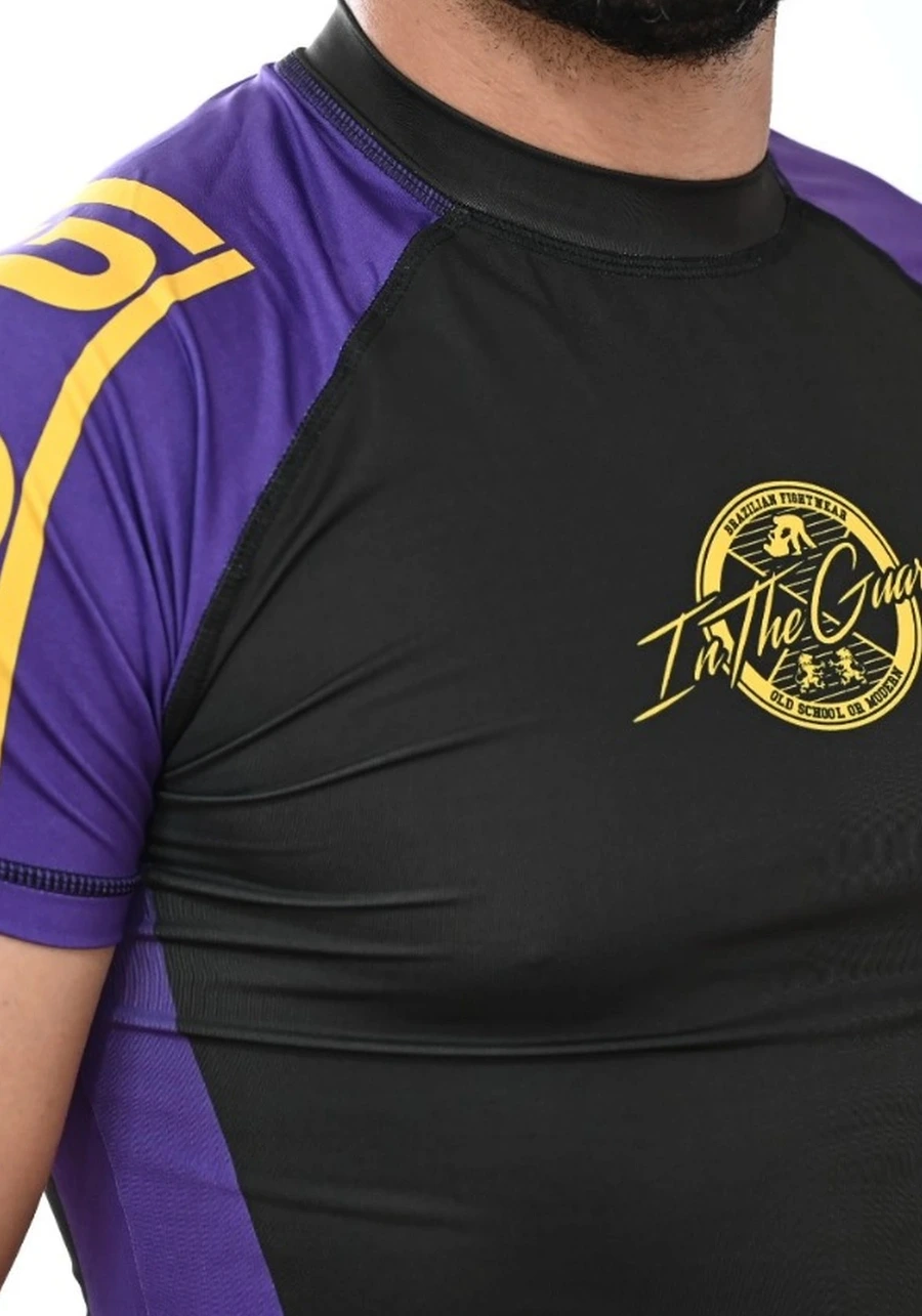Rash Guard Masculina No-Gi Roxa
