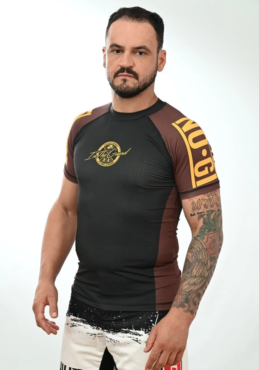 Rash Guard Masculina No-Gi Marrom