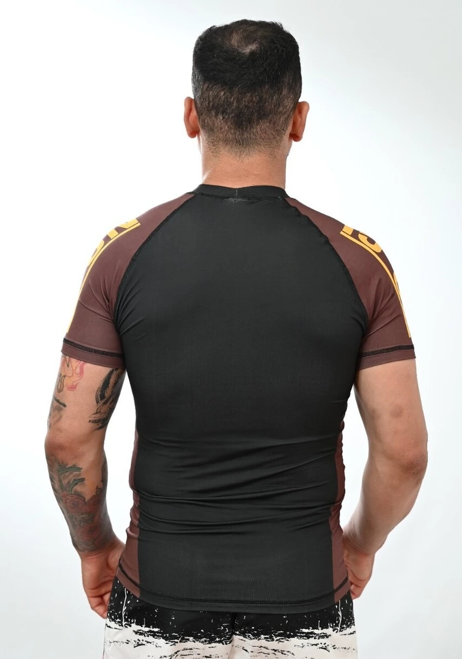 Rash Guard Masculina No-Gi Marrom