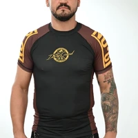 Rash Guard Masculina No-Gi Marrom - imagem 1