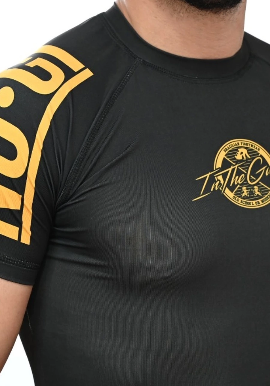 Rash Guard Masculina No-Gi Preta
