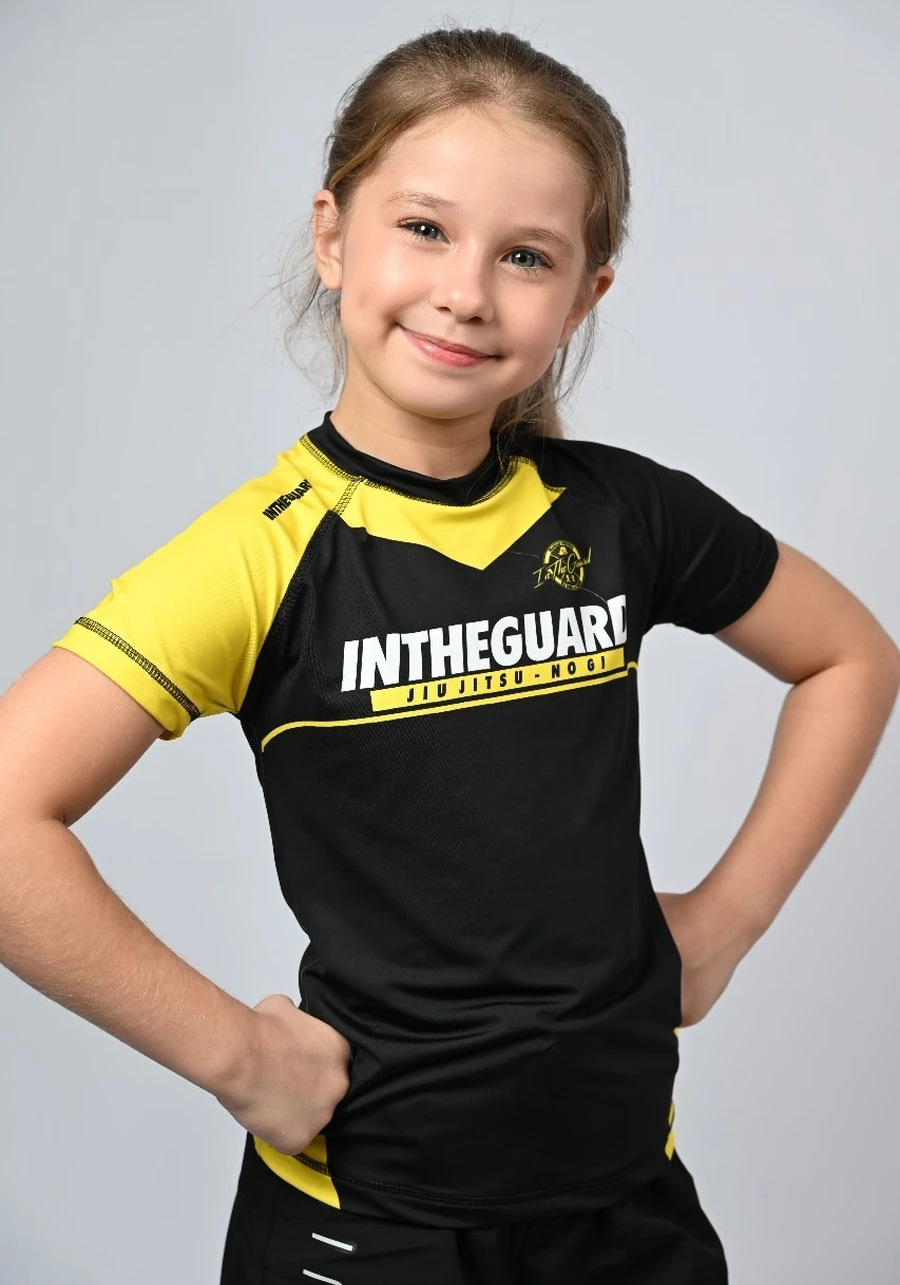 Rash Guard Infantil Team ITG Amarelo