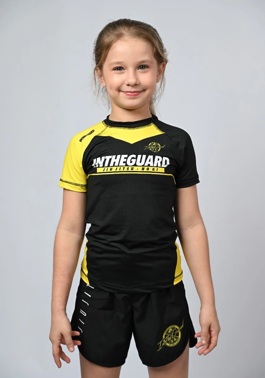 Rash Guard Infantil Team ITG Amarelo
