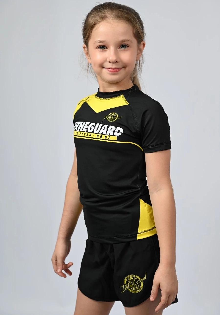 Rash Guard Infantil Team ITG Amarelo