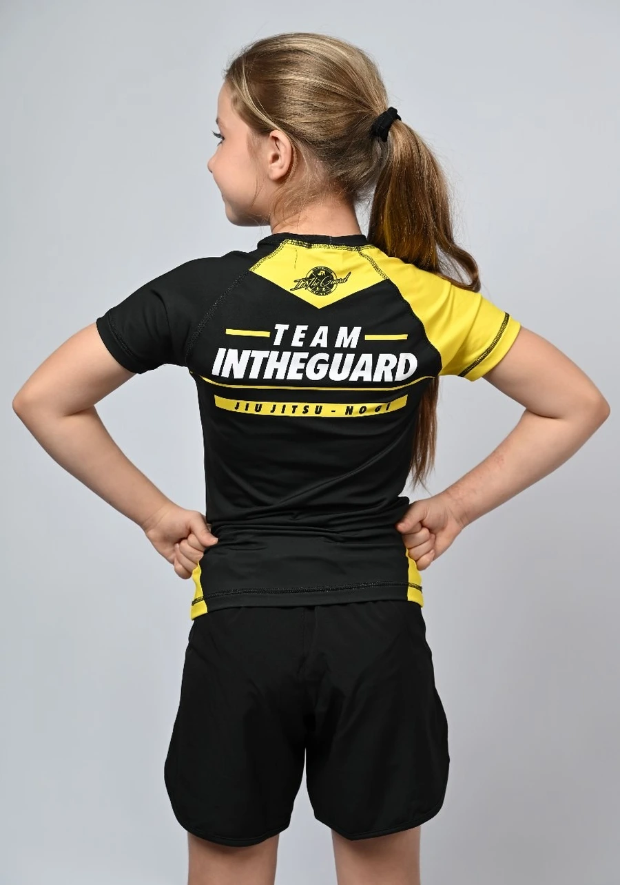 Rash Guard Infantil Team ITG Amarelo