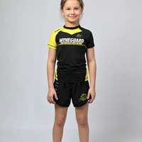 Rash Guard Infantil Team ITG Amarelo - imagem 1