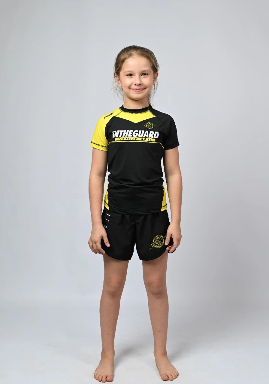 Rash Guard Infantil Team ITG Amarelo