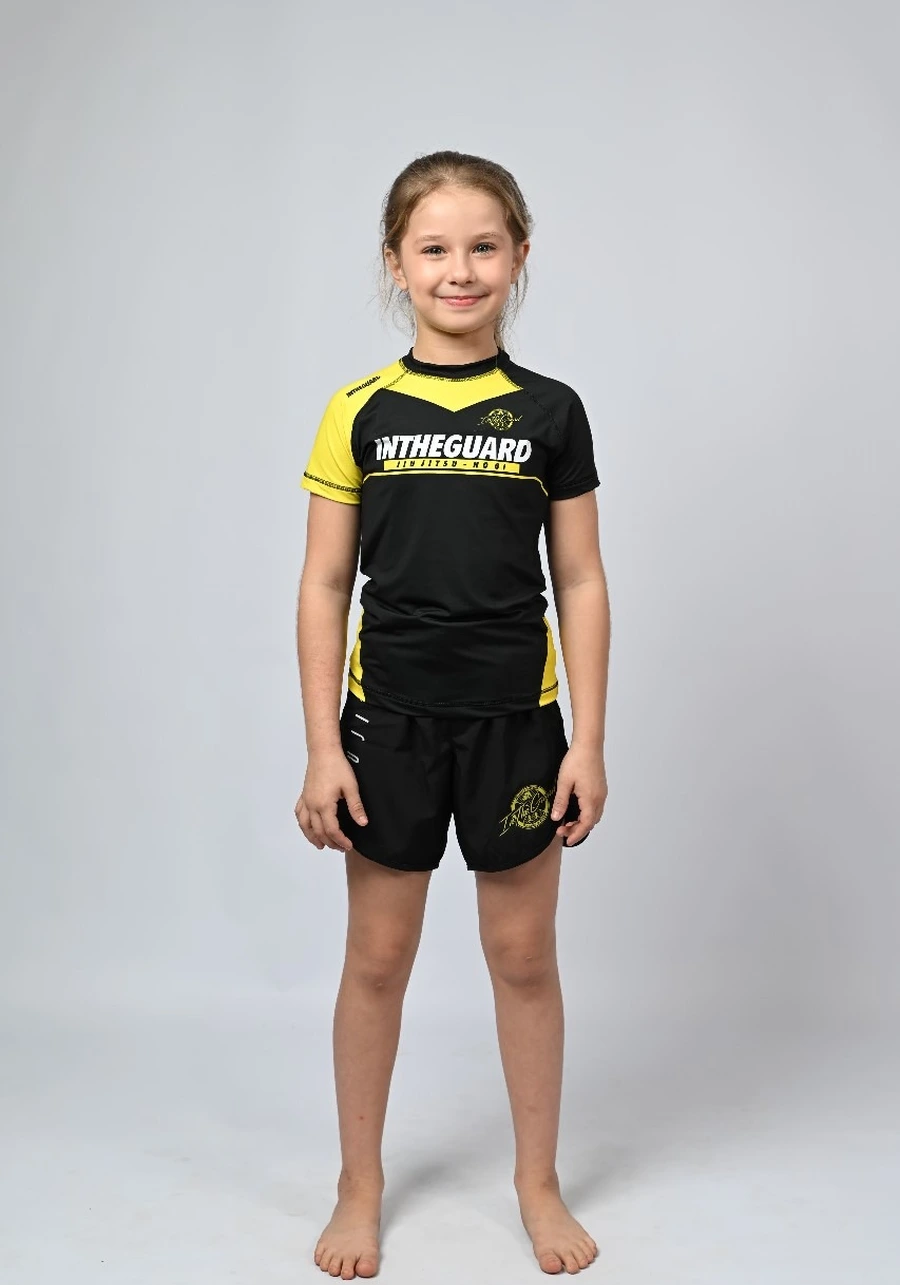 Rash Guard Infantil Team ITG Amarelo
