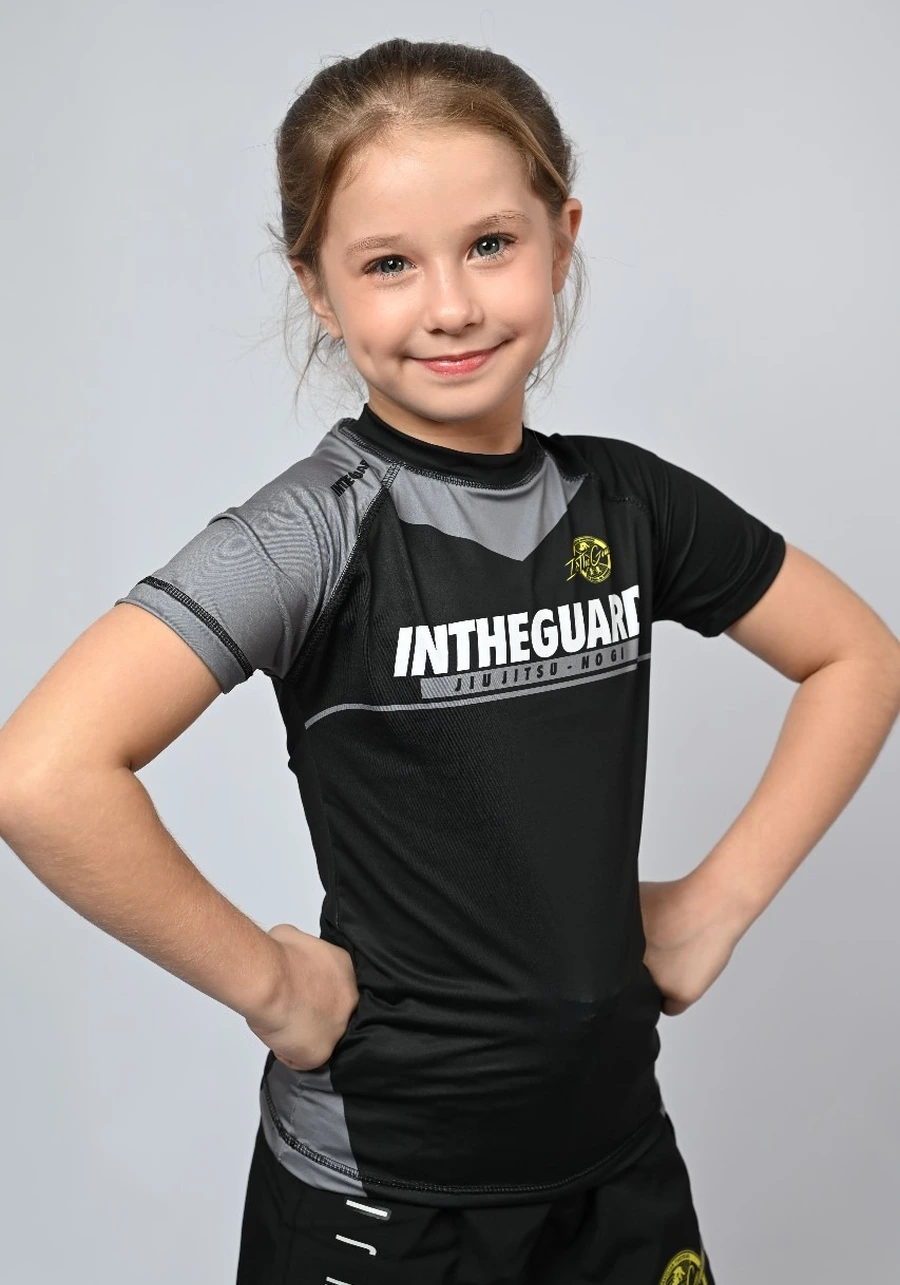 Rash Guard Infantil Team ITG Cinza