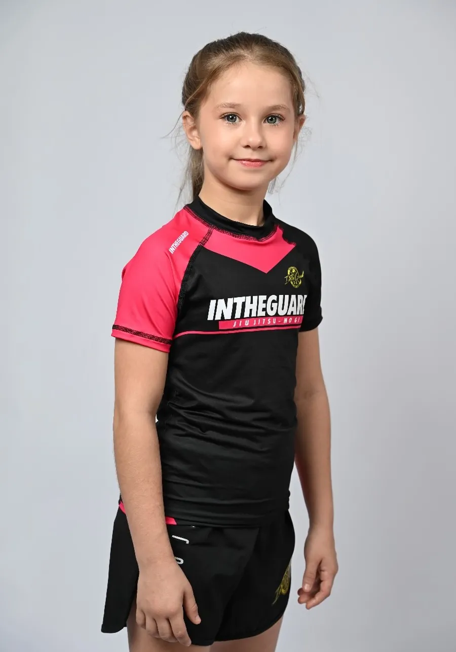 Rash Guard Infantil Feminina Team ITG Pink