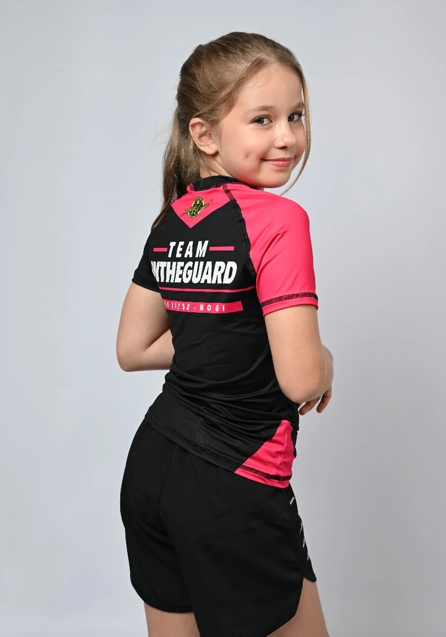Rash Guard Infantil Feminina Team ITG Pink