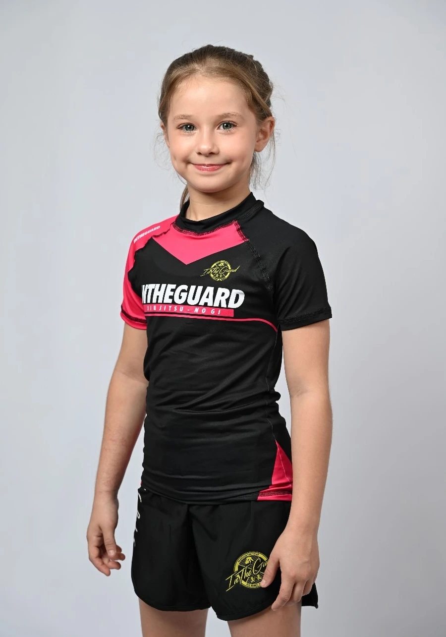 Rash Guard Infantil Feminina Team ITG Pink
