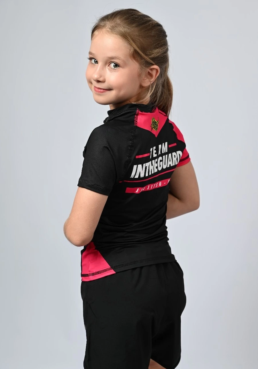 Rash Guard Infantil Feminina Team ITG Pink