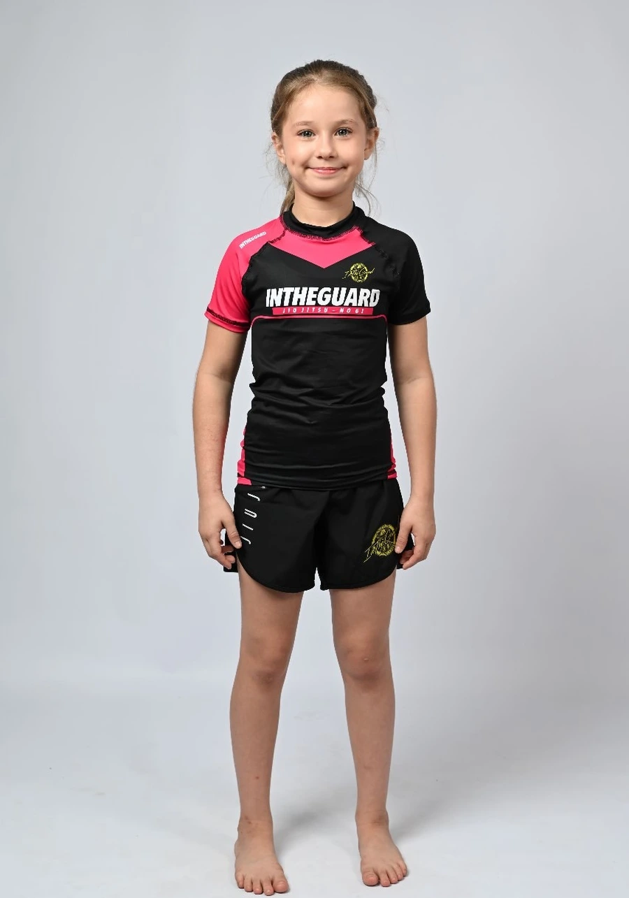 Rash Guard Infantil Feminina Team ITG Pink
