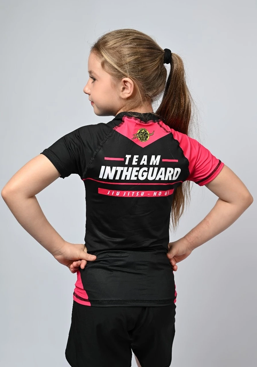 Rash Guard Infantil Feminina Team ITG Pink