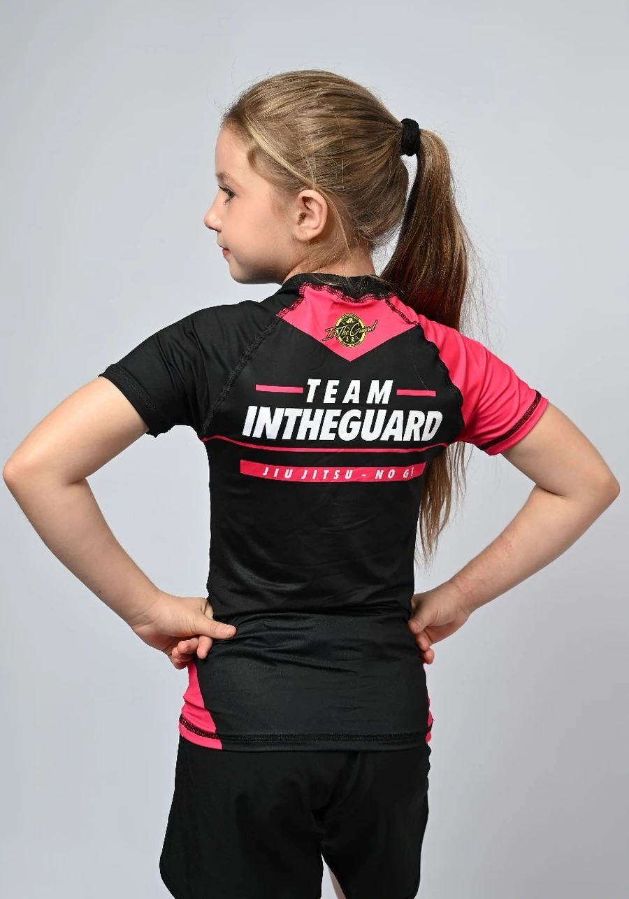 Rash Guard Infantil Feminina Team ITG Pink