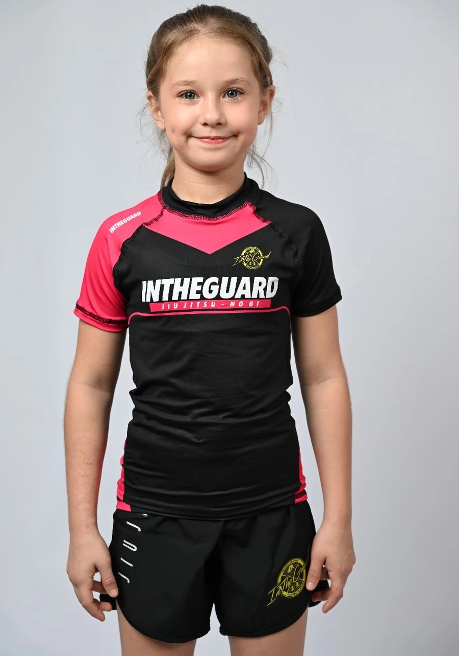 Rash Guard Infantil Feminina Team ITG Pink