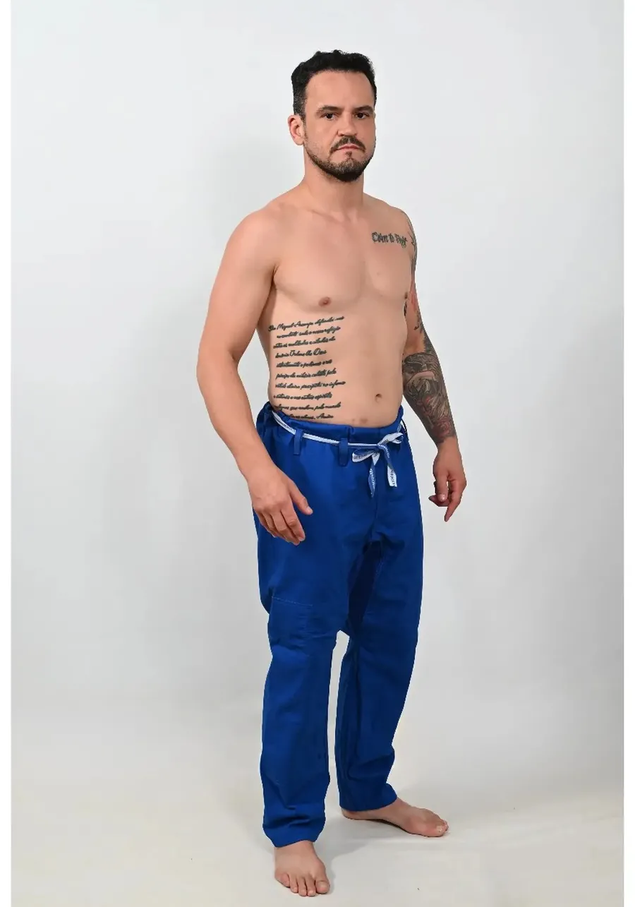 Calça de Kimono Pro Azul