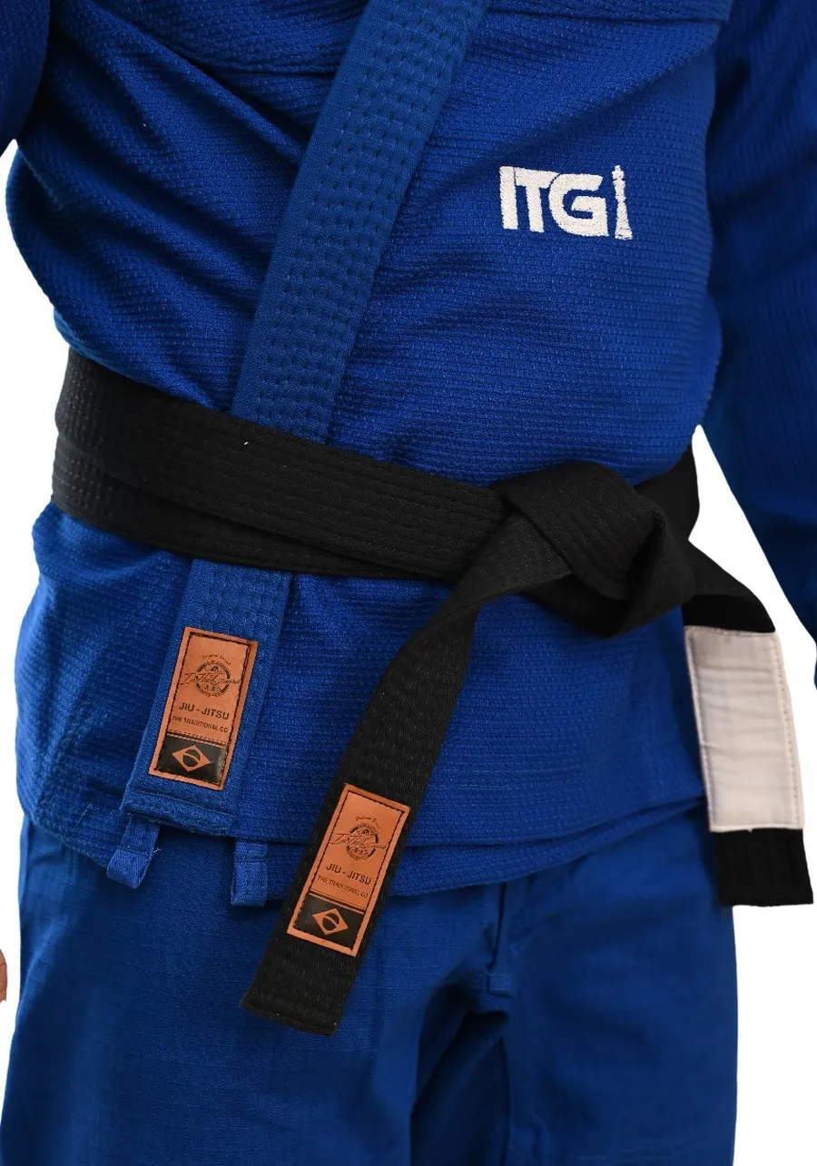 Kimono In The Guard Xadrez Azul