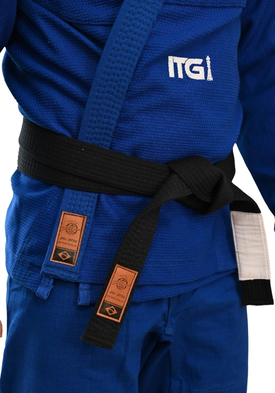 Kimono In The Guard Xadrez Azul